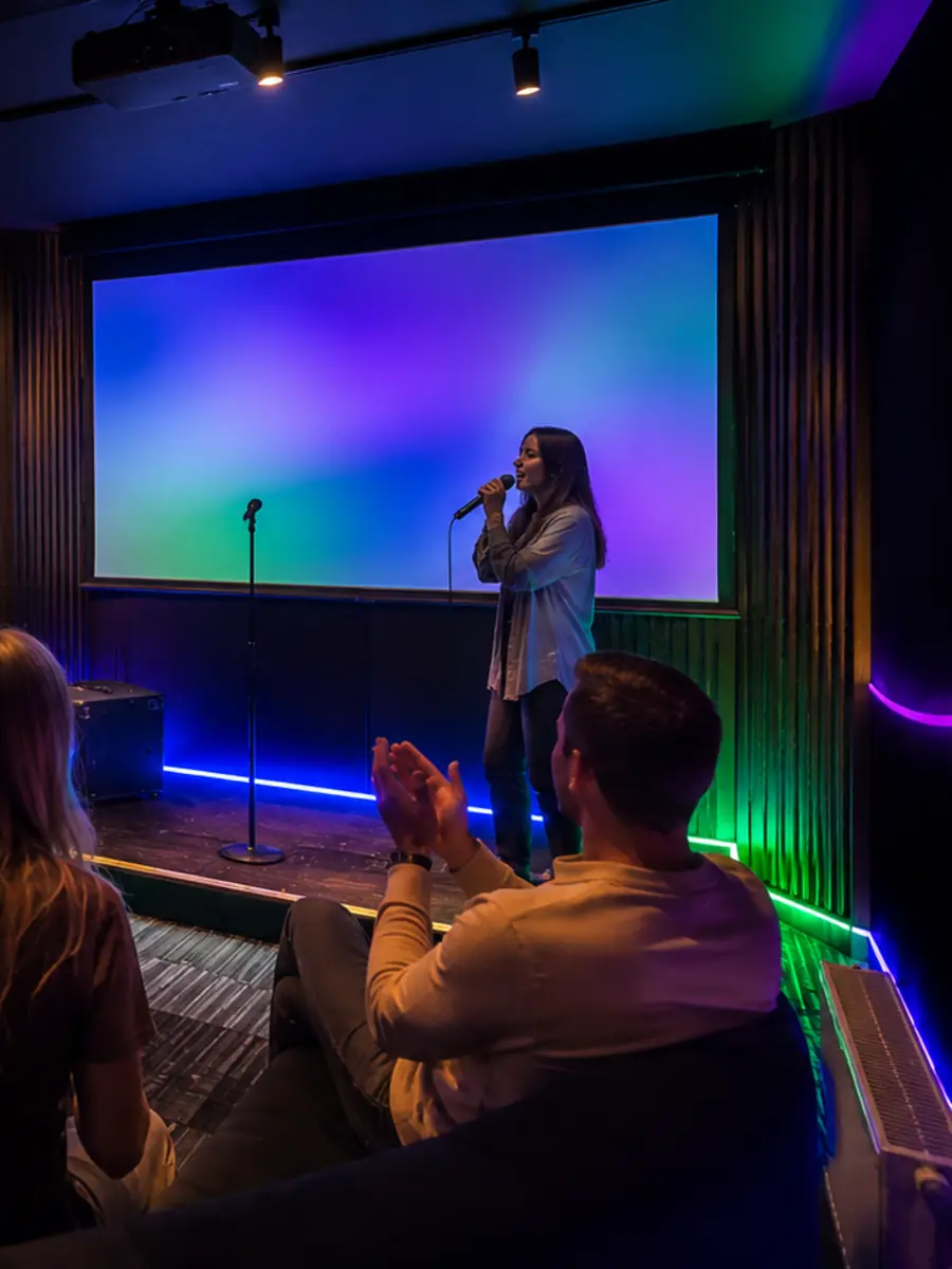 Karaoke Room — wizualizacja