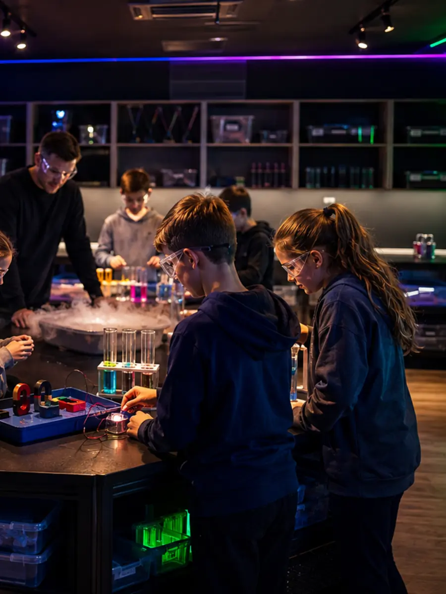 Energia Optima Science Room — wizualizacja