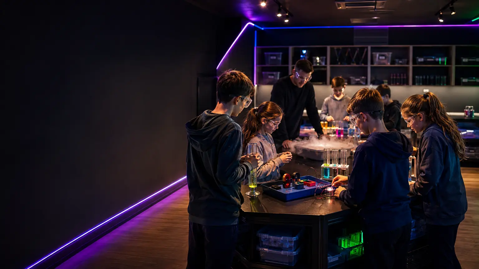 Energia Optima Science Room — wizualizacja